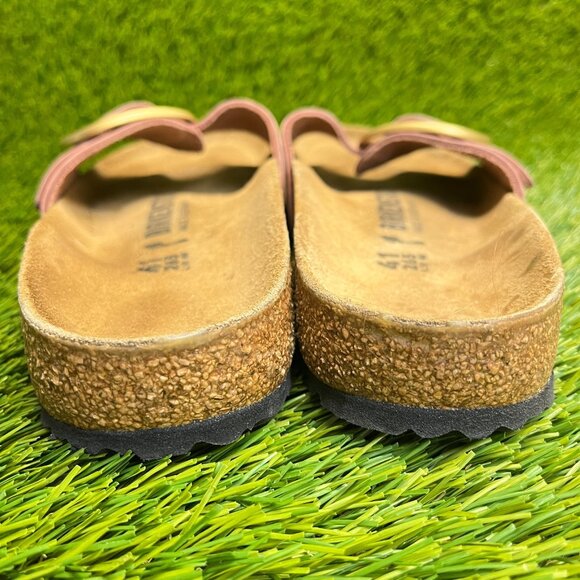 Birkenstock Madrid Big Buckle Mens Size 8 Womens 10 Pink Brown Beach Sandals main image 5